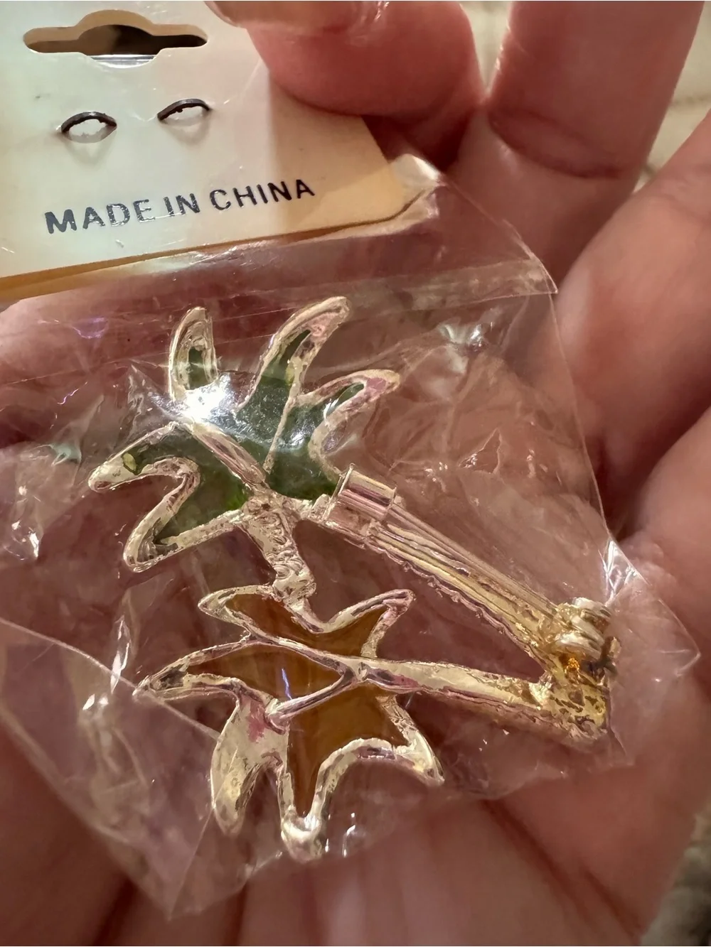 Palm Tree Enamel Pin Set - brooch Palm Trees